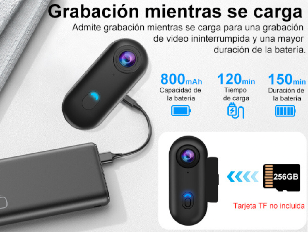 Cámara Deportiva 1080P